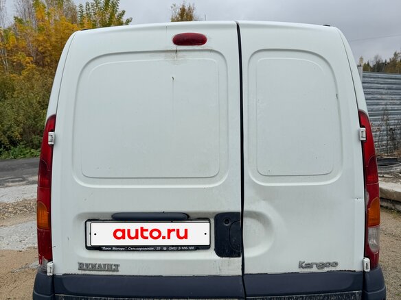 2004 Renault Kangoo I Рестайлинг, белый - вид 1
