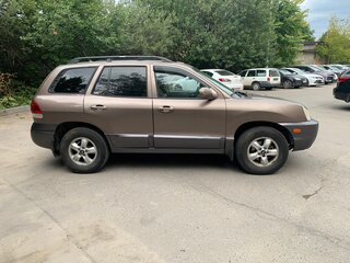 2005 Hyundai Santa Fe I, коричневый, 420000 рублей, вид 4