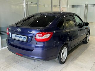 2016 Lada (ВАЗ) Granta I, синий, 369000 рублей, вид 4