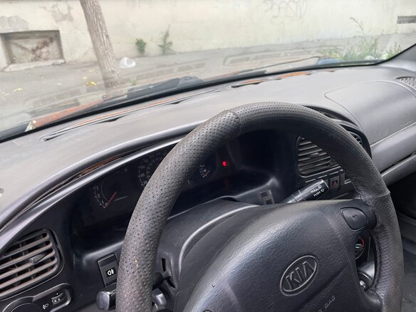 2006 Kia Spectra I Рестайлинг 2, чёрный - вид 6
