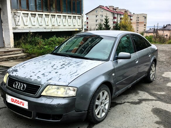 1998 Audi A6 II (C5), белый, 300000 рублей - вид 1