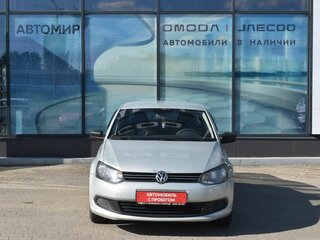 2010 Volkswagen Polo V, серебристый, 370000 рублей, вид 2
