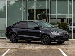 2011 Volkswagen Polo V, чёрный, 655000 рублей, вид 3