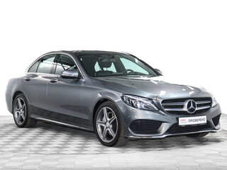 2016 Mercedes-Benz C-Класс 200 IV (W205), серебристый, 2589000 рублей, вид 3
