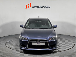 2011 Mitsubishi Lancer X Рестайлинг, синий, 729000 рублей, вид 2