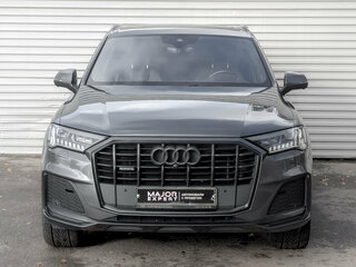 2021 Audi Q7 45 TDI II (4M) Рестайлинг, серый, 6200000 рублей, вид 2