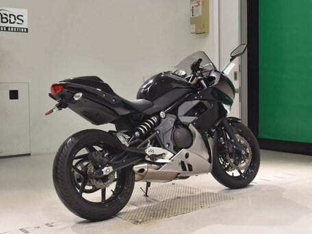 2010 Kawasaki ER-6F (Ninja 650R), чёрный, 435000 рублей, вид 5