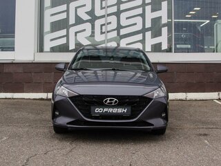 2021 Hyundai Solaris II Рестайлинг, серый, 1589000 рублей, вид 3