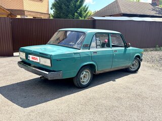 2005 Lada (ВАЗ) 2107, зелёный, 85000 рублей, вид 3