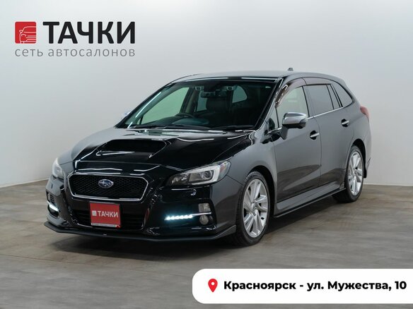2016 Subaru Levorg I, чёрный