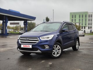 2017 Ford Kuga II Рестайлинг, синий, 1380000 рублей, вид 1