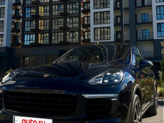 2015 Porsche Cayenne Diesel II Рестайлинг (958), синий, 4100000 рублей, вид 1
