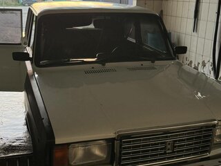 1998 Lada (ВАЗ) 2107, жёлтый, 120000 рублей, вид 2