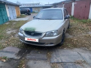 2006 Hyundai Accent ТагАЗ II, бежевый, 170000 рублей, вид 1