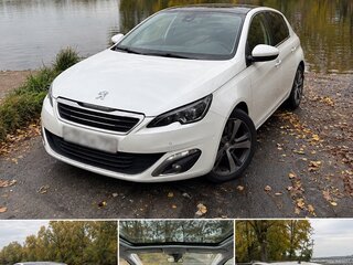 2014 Peugeot 308 II, белый, 1300000 рублей, вид 1