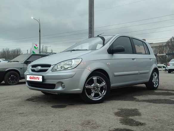 2006 Hyundai Getz I Рестайлинг, серебристый, 475000 рублей - вид 11