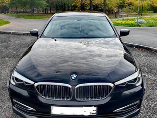 2019 BMW 5 серии 520d xDrive VII (G30/G31/G38), чёрный, 4300000 рублей, вид 2