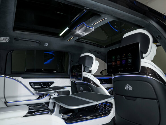 2026 Mercedes-Benz Maybach S-Класс 580 II (Z223) Рестайлинг, чёрный, 39490000 рублей - вид 35
