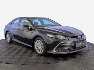 2021 Toyota Camry VIII (XV70) Рестайлинг, чёрный, 2670000 рублей, вид 3