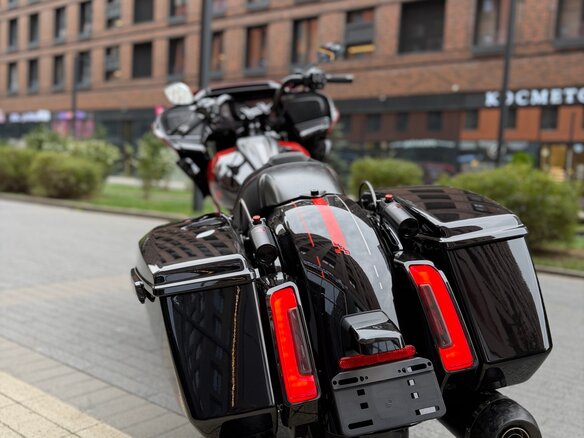 2026 Harley-Davidson CVO Road Glide ST, оранжевый, 6500000 рублей - вид 6