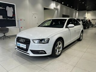 2013 Audi A4 IV (B8) Рестайлинг, белый, 1265000 рублей, вид 1