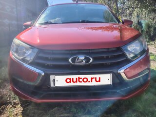 2018 Lada (ВАЗ) Granta I Рестайлинг, красный, 750000 рублей, вид 1