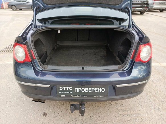 2008 Volkswagen Passat B6, чёрный - вид 9
