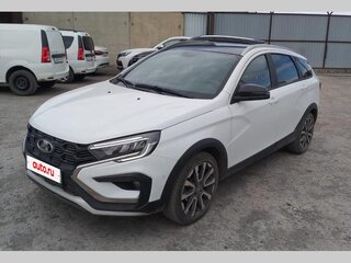 2024 Lada (ВАЗ) Vesta SW Cross I Рестайлинг (NG), белый, 1534000 рублей, вид 1