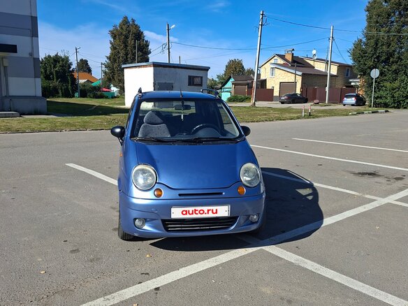 2008 Daewoo Matiz I Рестайлинг, синий, 160000 рублей