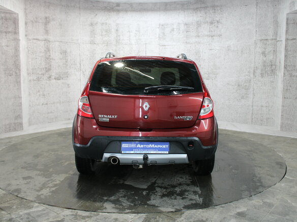 2012 Renault Sandero Stepway I, красный, 595000 рублей - вид 6
