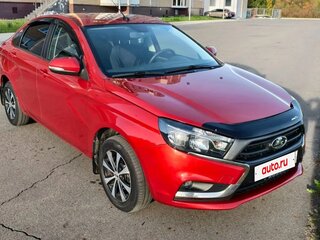 2018 Lada (ВАЗ) Vesta I, красный, 900000 рублей, вид 1