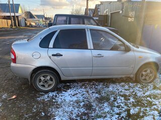 2008 Lada (ВАЗ) Kalina I, серебристый, 170000 рублей, вид 4