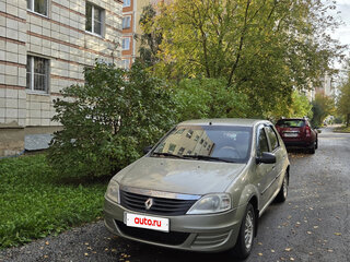 2012 Renault Logan I Рестайлинг, бежевый, 500000 рублей, вид 1