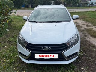 2020 Lada (ВАЗ) Vesta SW I, белый, 1100000 рублей, вид 1