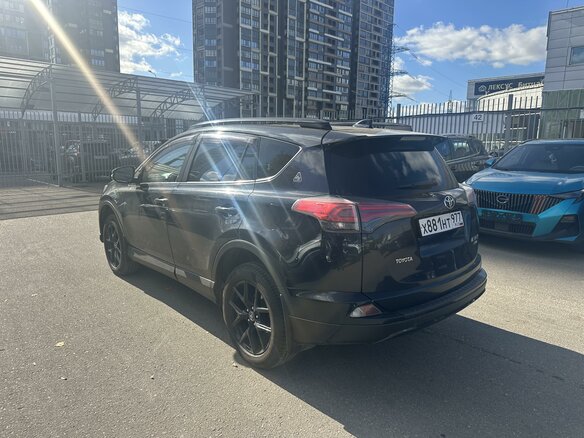 2019 Toyota RAV4 IV (XA40) Рестайлинг, синий - вид 3