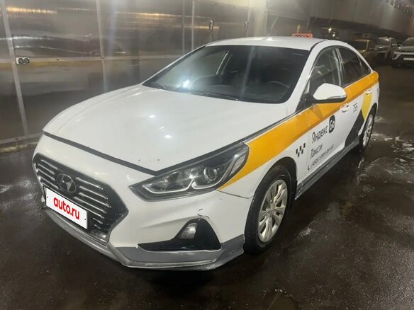 2019 Hyundai Sonata VII (LF) Рестайлинг, белый, 906400 рублей - вид 5