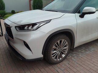 2025 Toyota Highlander IV (XU70), белый, 4700000 рублей, вид 4