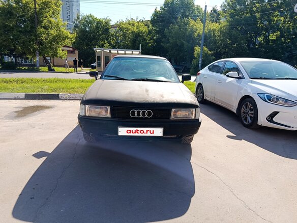1987 Audi 80 IV (B3), бежевый, 100000 рублей - вид 1