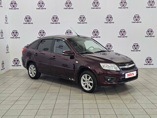 2015 Lada (ВАЗ) Granta I, пурпурный, 428000 рублей, вид 3