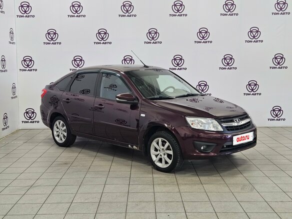 2015 Lada (ВАЗ) Granta I, пурпурный - вид 2