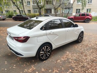 2023 Lada (ВАЗ) Vesta I Рестайлинг (NG), белый, 1250000 рублей, вид 4