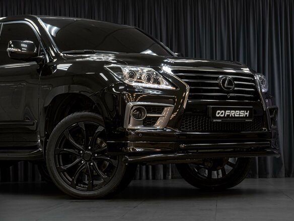 2015 Lexus LX 570 III Рестайлинг, чёрный, 6149000 рублей - вид 5