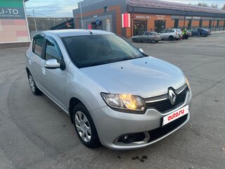 2016 Renault Sandero II, серебристый, 1050000 рублей, вид 4