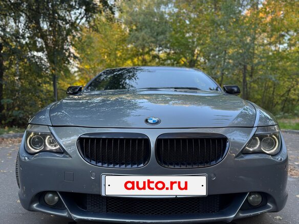 2007 BMW 6 серии 630i II (E63/E64), серый - вид 2