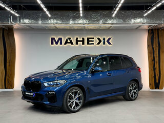 2020 BMW X5 30d IV (G05/G18), синий, 8800000 рублей, вид 3