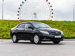 2008 Toyota Corolla X (E140, E150), чёрный, 750000 рублей, вид 5