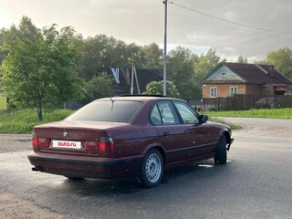 1993 BMW 5 серии 520i III (E34), красный, 120000 рублей, вид 1