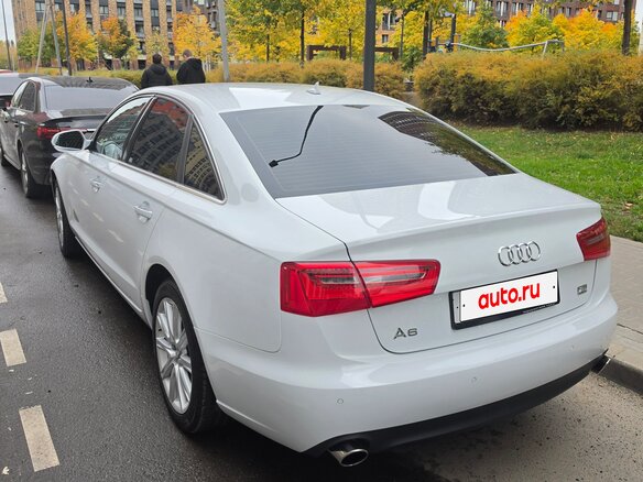 2012 Audi A6 IV (C7), белый, 1760000 рублей - вид 5