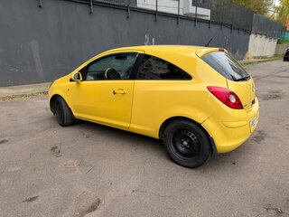 2008 Opel Corsa D, жёлтый, 440000 рублей, вид 4