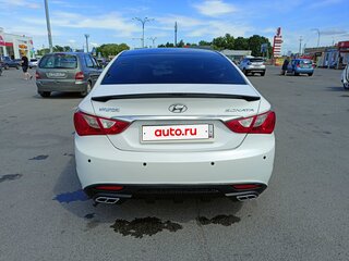 2010 Hyundai Sonata VI (YF), белый, 840000 рублей, вид 5